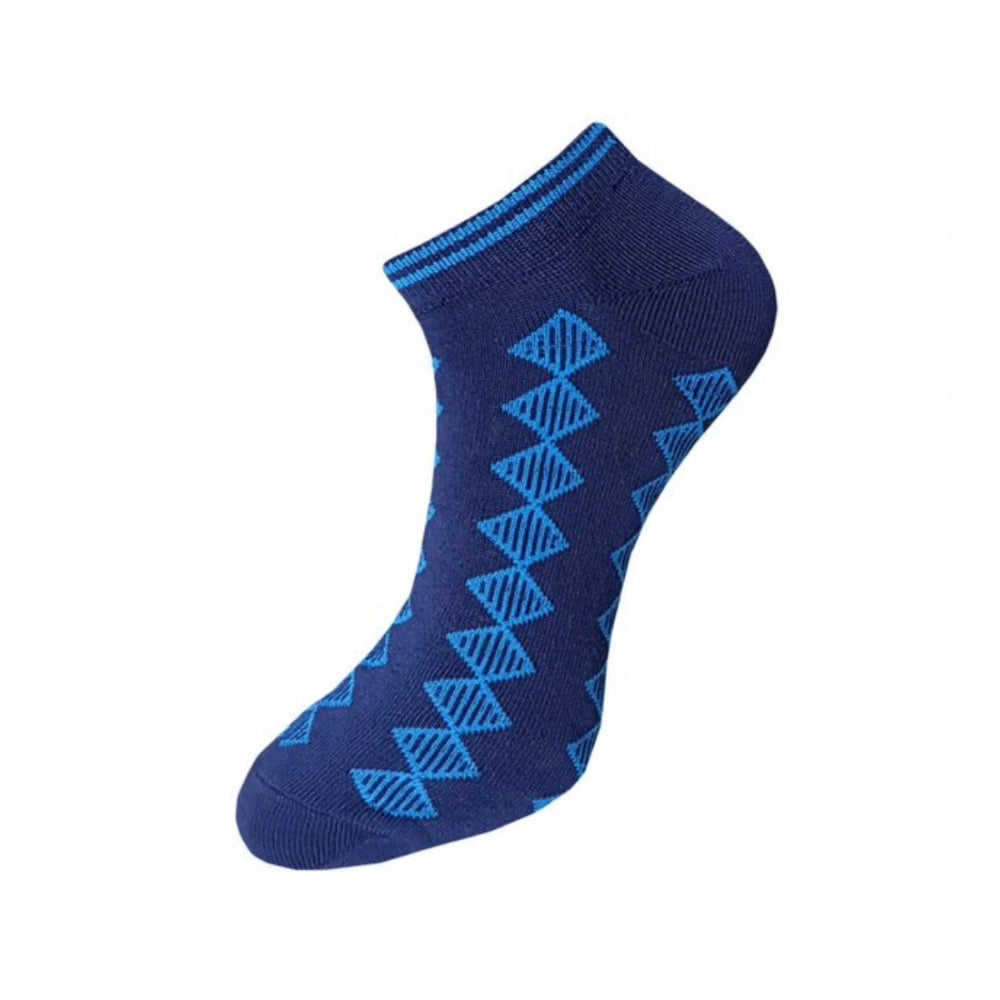 Generic 3_Pair Set Unisex Casual Cotton Printed Ankle Length Socks (Multicolor)