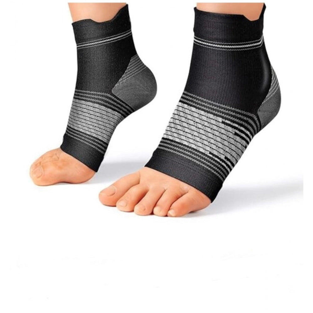 Generic 3_Pair Set Unisex Casual Cotton Printed Ankle Length Support Socks (Multicolor)